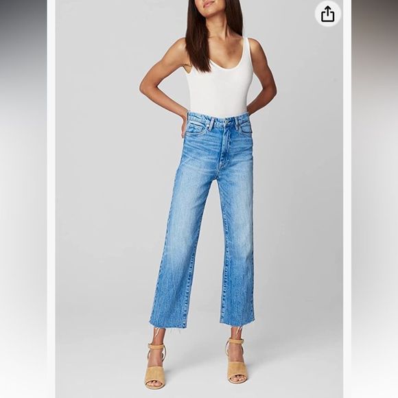 Blank NYC Denim - Blank NYC The Baxter Cropped High Rise Jeans 30
